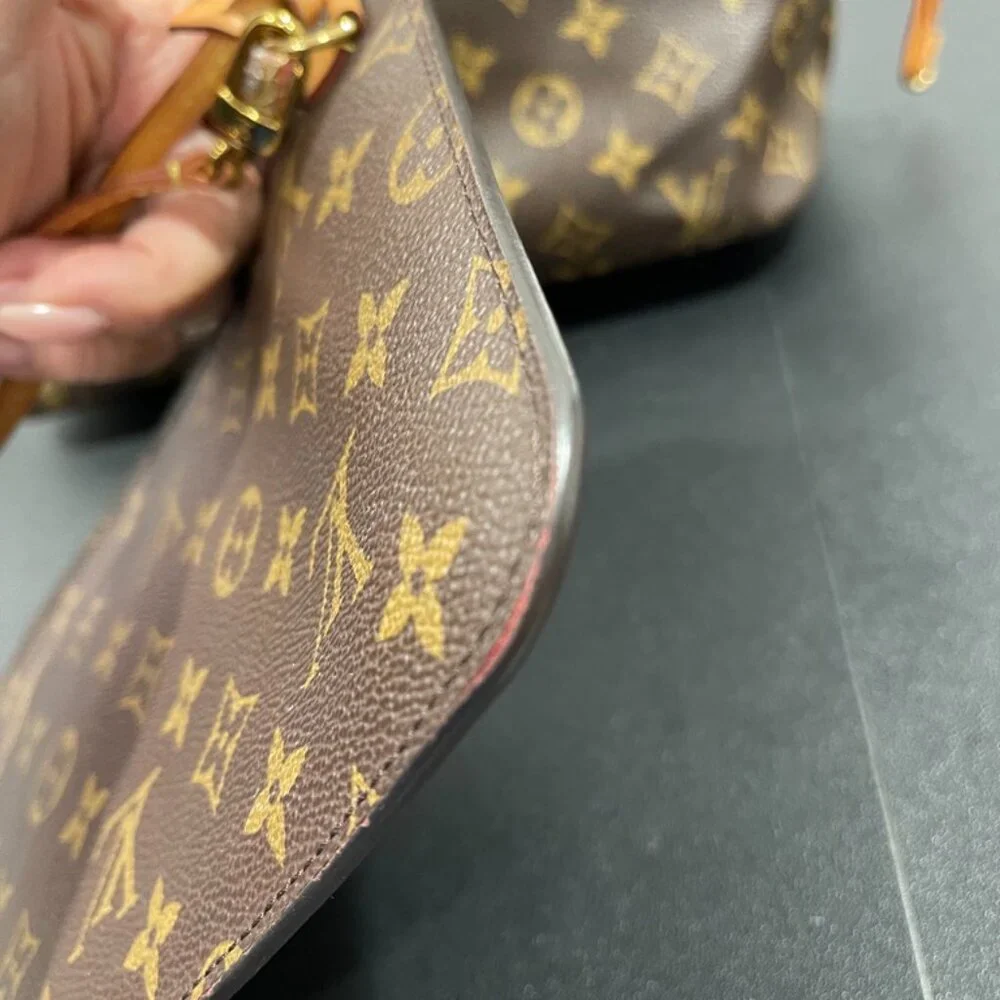 Louis Vuitton Neverfull MM Monogram with Pouch (JB1319)